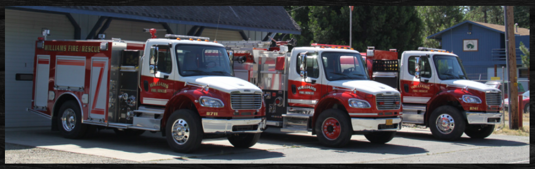 Williams Rural Fire Protection District Cover