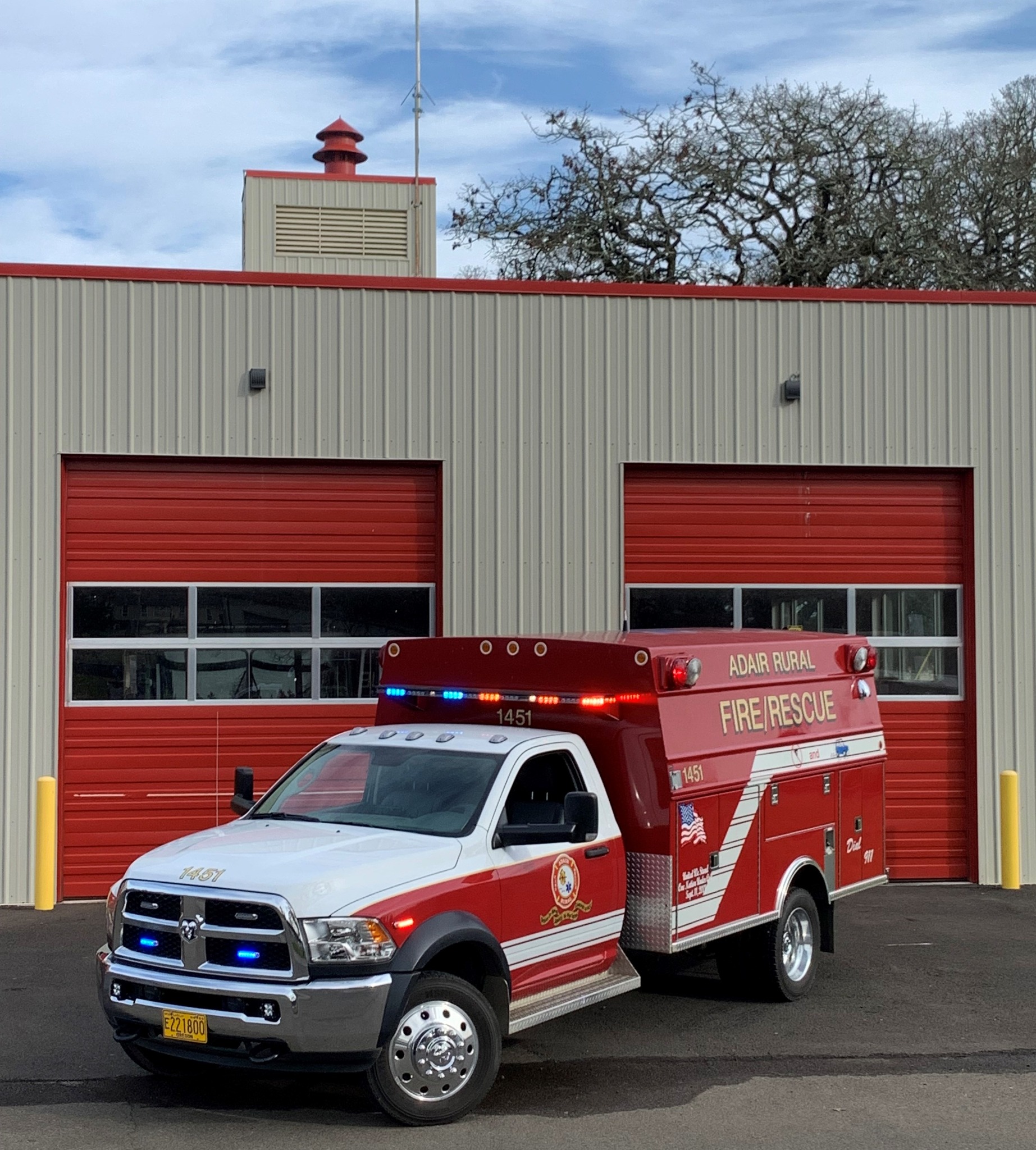 Adair Rural Fire Protection District Cover