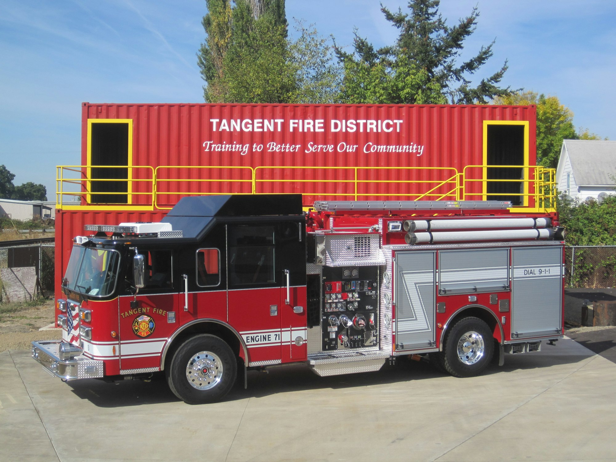 Tangent Rural Fire Protection District Cover