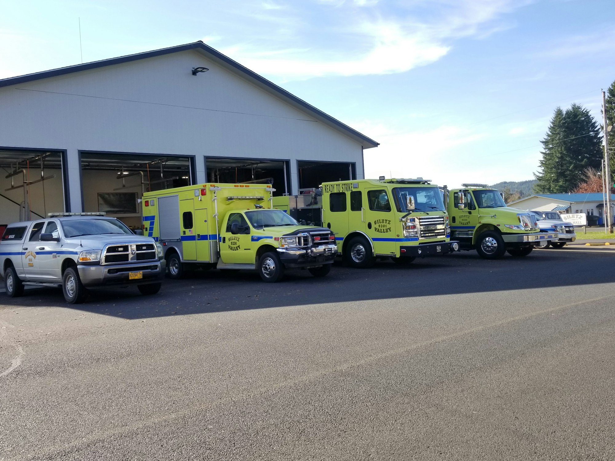 Siletz Rural Fire Protection District Cover