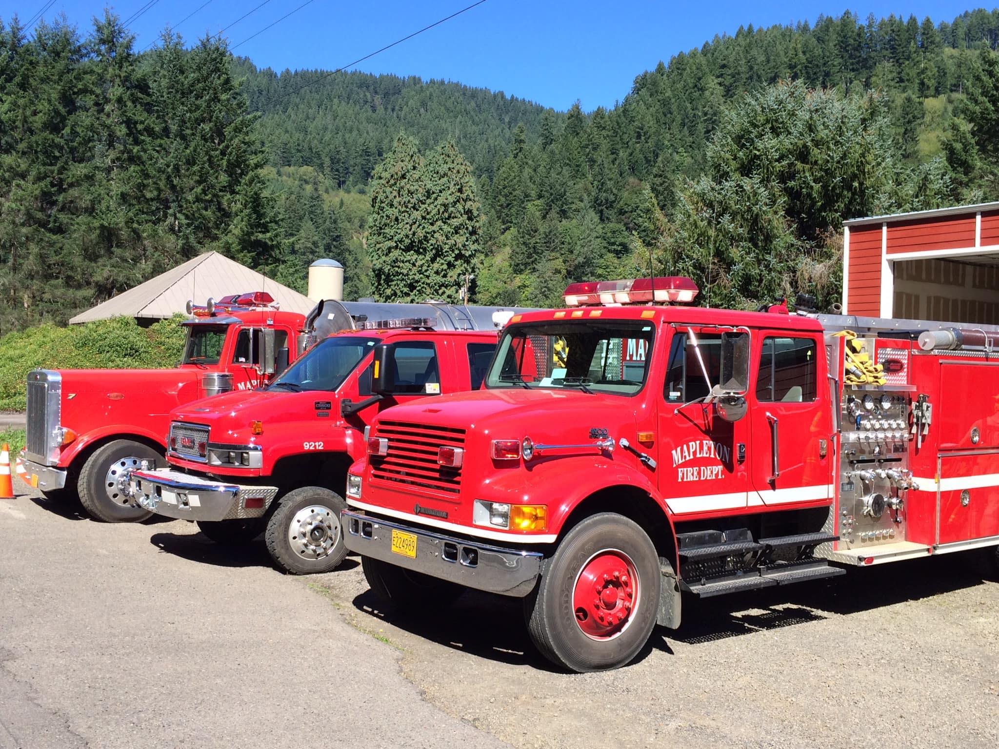 Mapleton Fire Department Cover