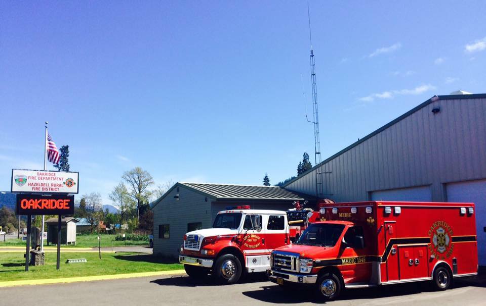 Oakridge Fire Department Cover