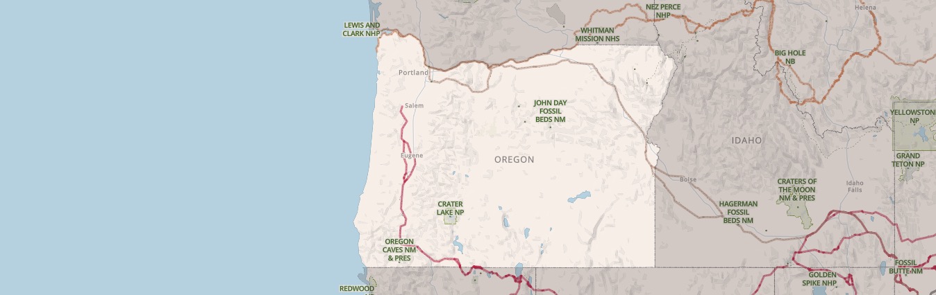 National Park Service - Oregon Cover