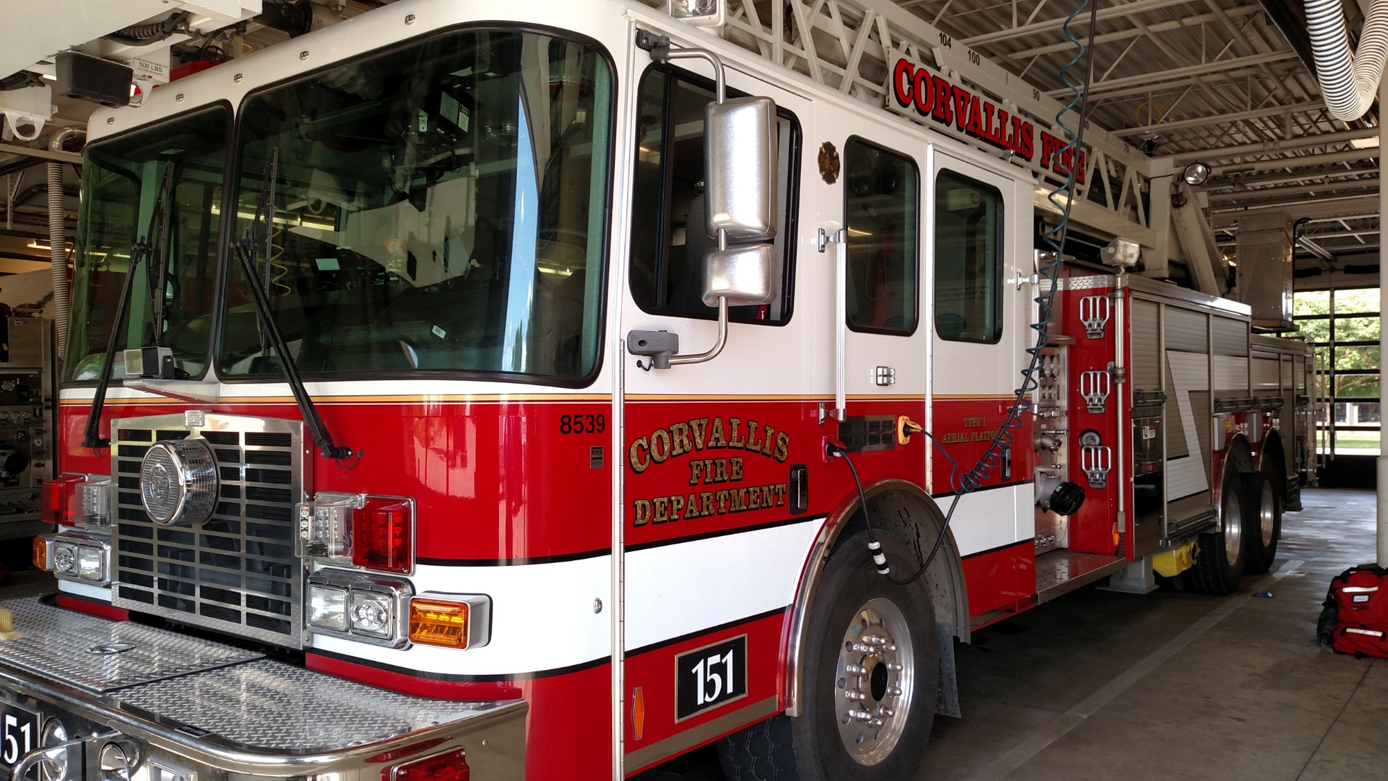Corvallis Fire Department Cover