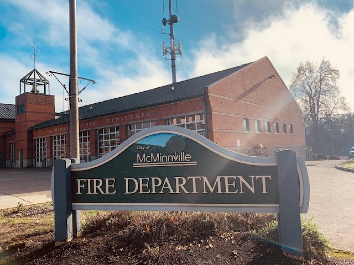 McMinnville Fire District  Cover
