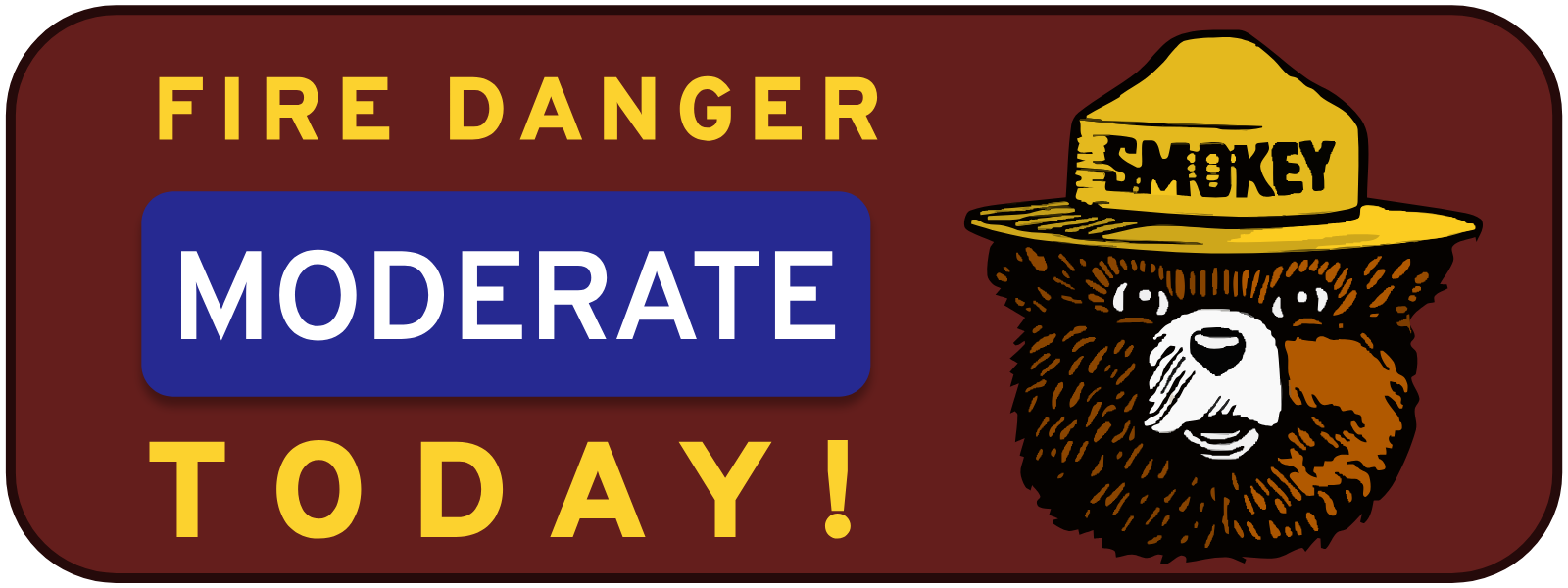 Fire danger level image