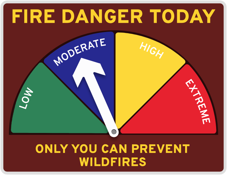 Fire danger level image